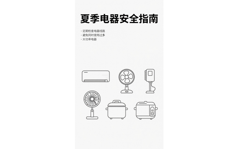 🌞 空调续命？小心电器中暑！扬子高科夏季电器安全指南，清凉一夏更安心